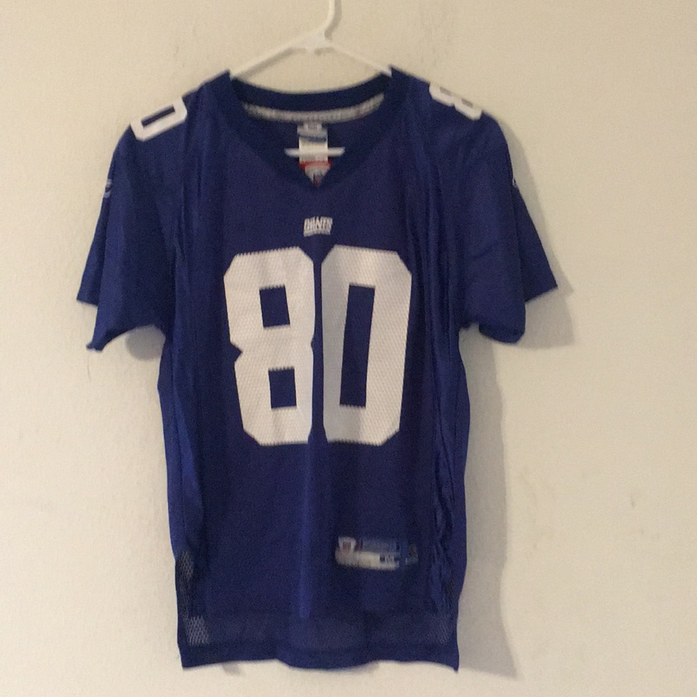 Reebok kids jeremy shockey Jersey #80 youth med